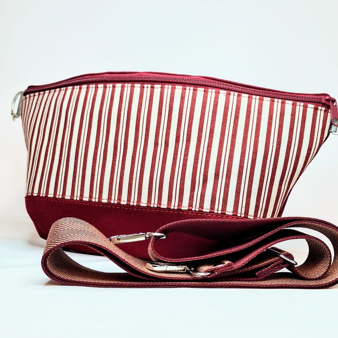 Bauchtasche-Big "Bordeaux Balance"