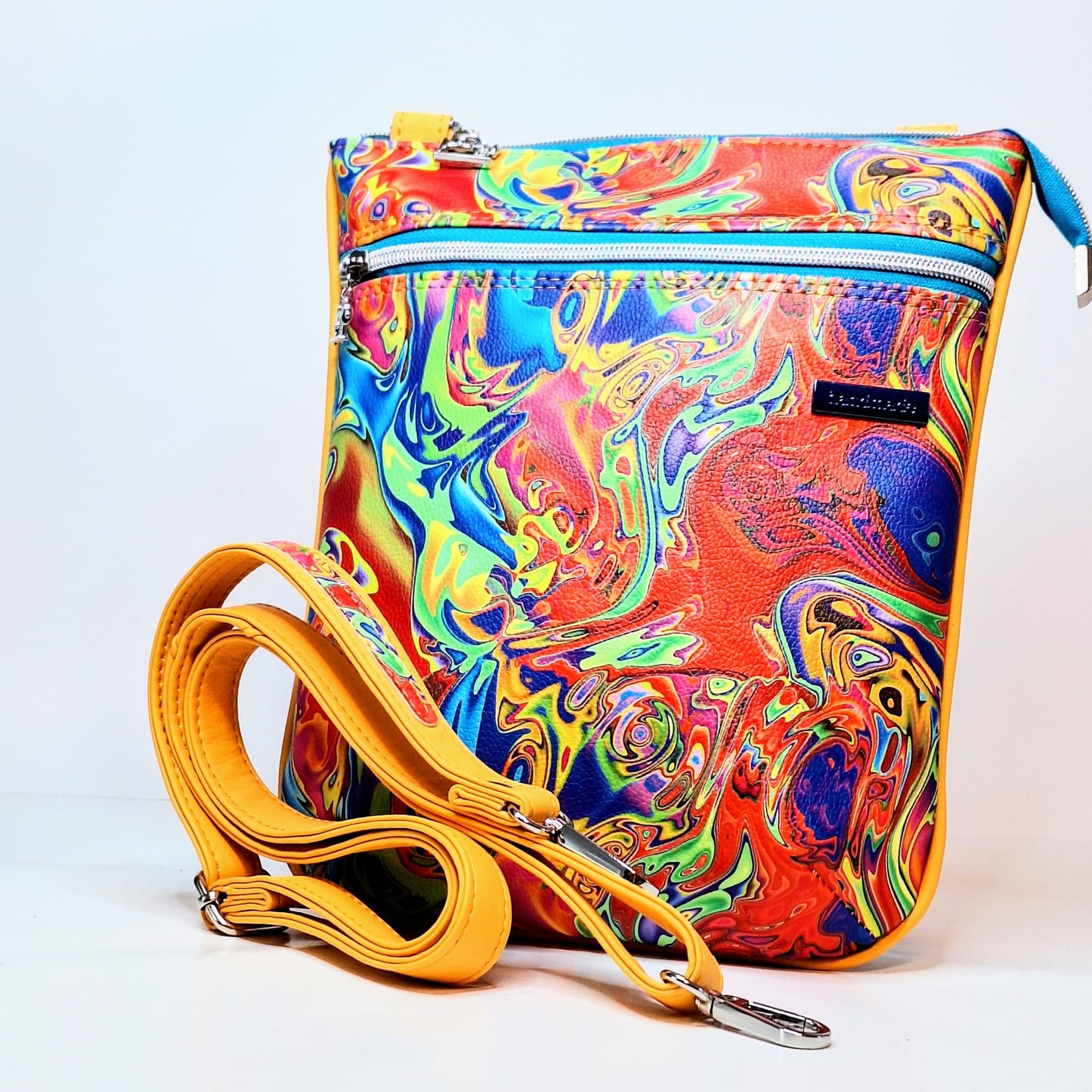 Tasche Schultertasche „Color Swirl“