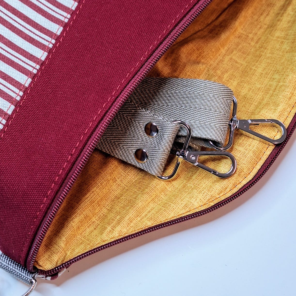 Bauchtasche-Big "Diagonal Chic"