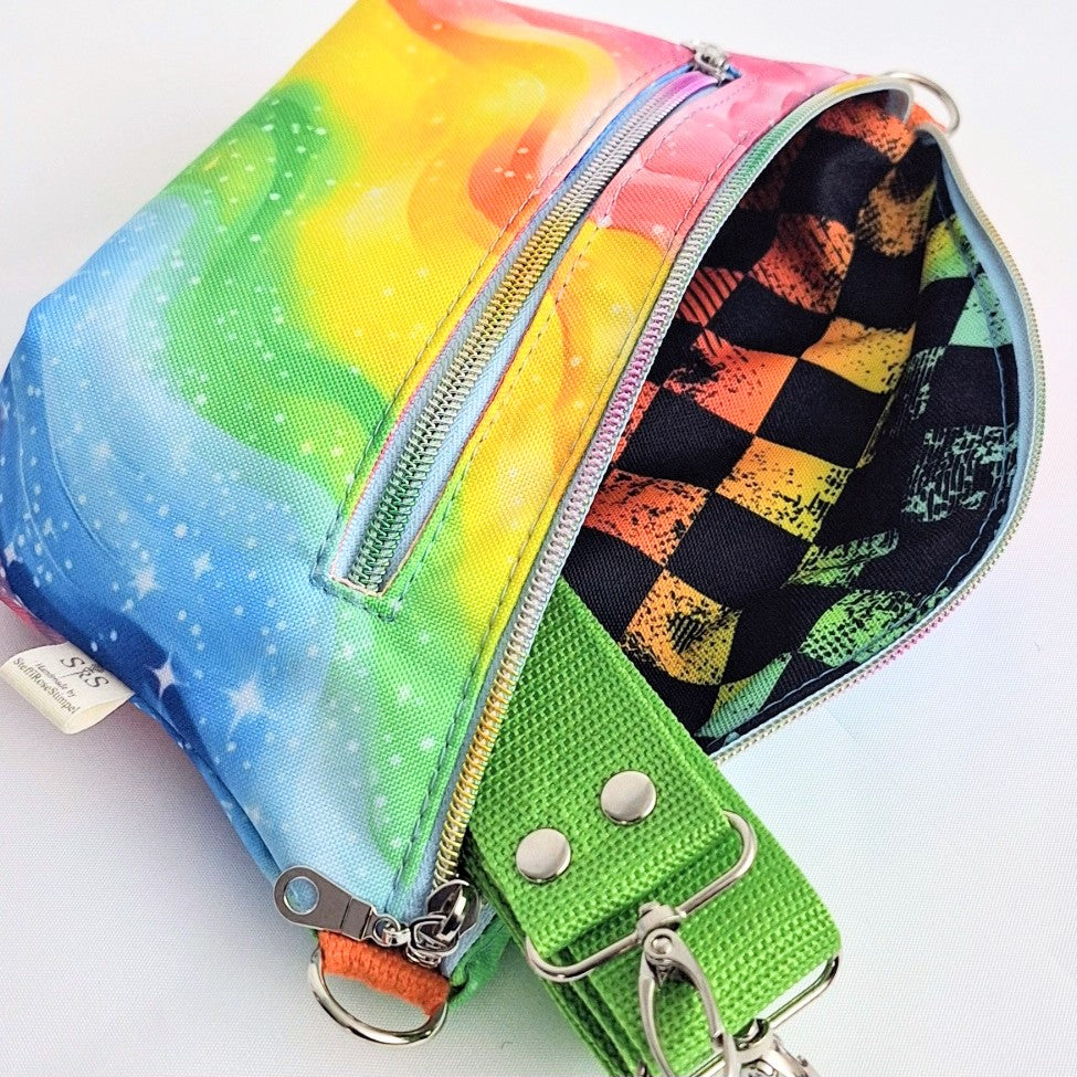 Bodybag Damen, Crossbody Tasche, Umhängetasche, wasserabweisende Tasche, kleine Schultertasche