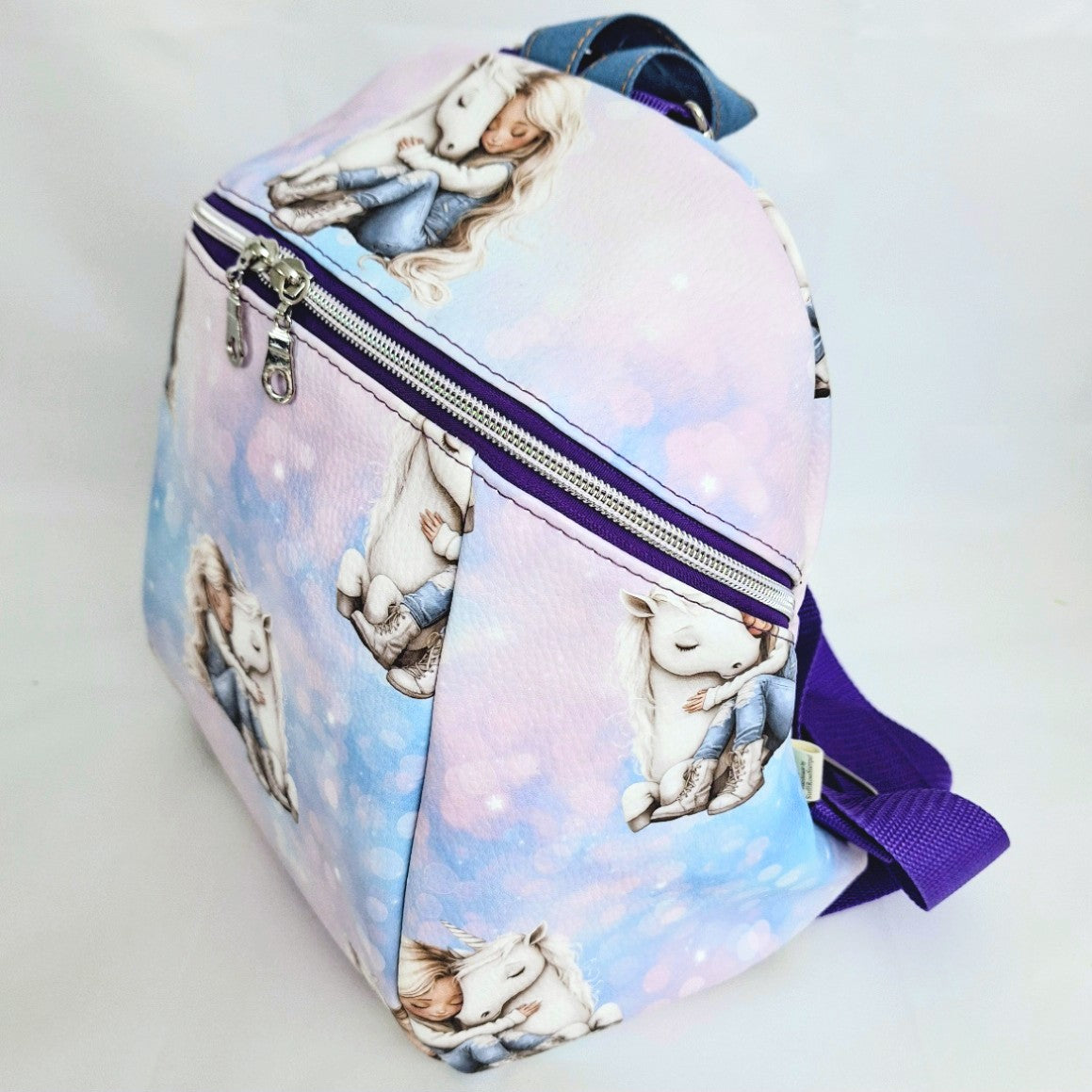 Handmade Kinderrucksack, Kunstleder Rucksack, Kinder Tasche, Kindergarten Tasche