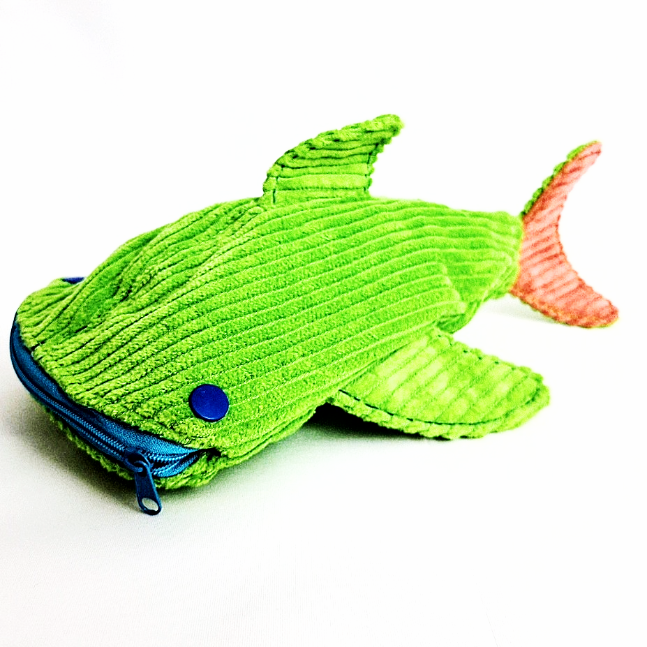 Walhai Stiftetasche, Aufbewahrungstasche, Schlampermäppchen