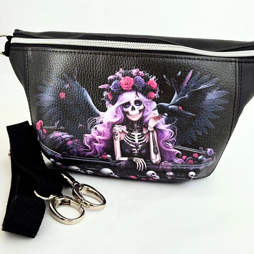 Bodybag Damen, Crossbody Tasche, Umhängetasche, kleine Schultertasche, Tasche aus Kunstleder, handgemachte Tasche, Alltagstasche, Freizeittasche, kompakte Tasche, Crossbody Bag Damen.