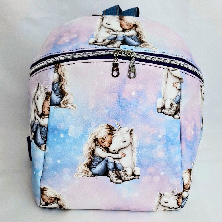 Handmade Kinderrucksack, Kunstleder Rucksack, Kinder Tasche, Kindergarten Tasche