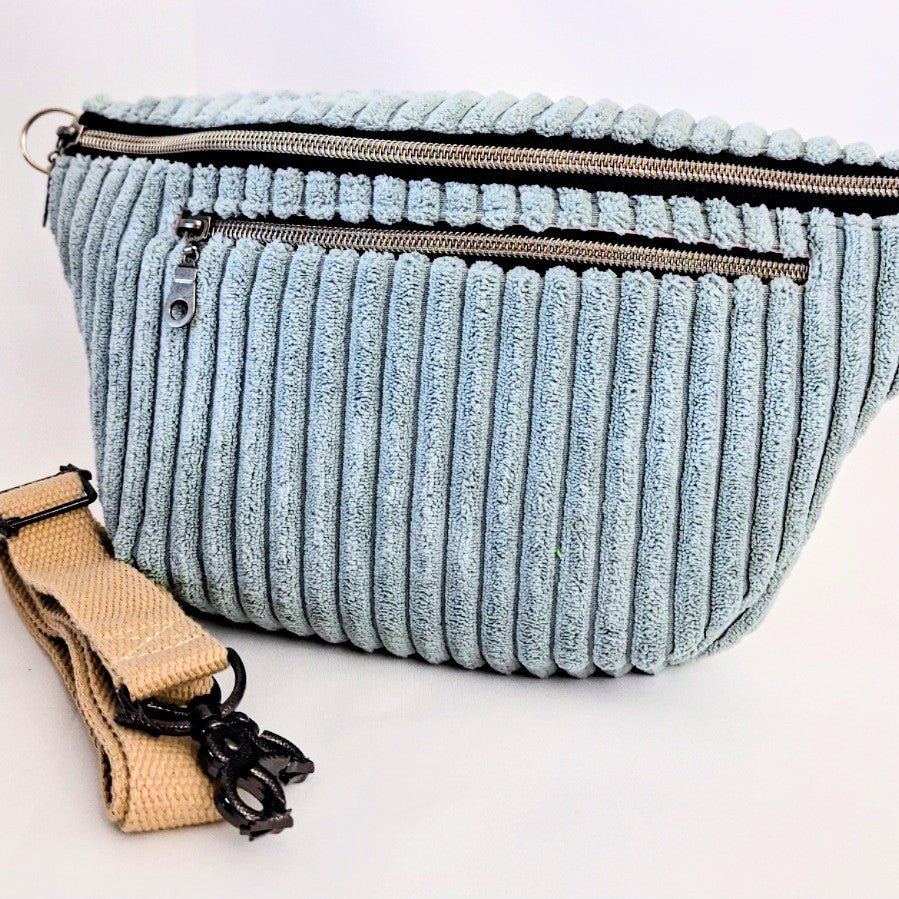 Bodybag Damen, Crossbody Tasche, Umhängetasche, Cordtasche, Baumwolltasche