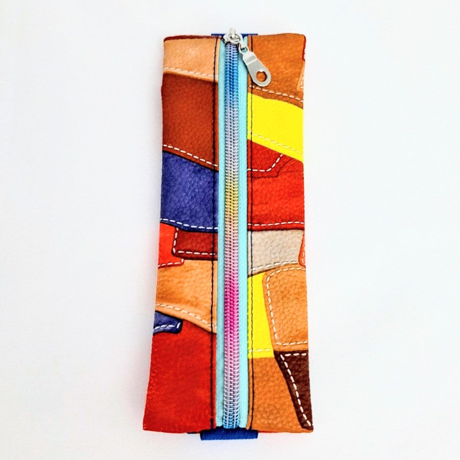 Stiftetasche aus Kunstleder