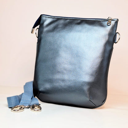 Tasche "Knopf & Streifen"