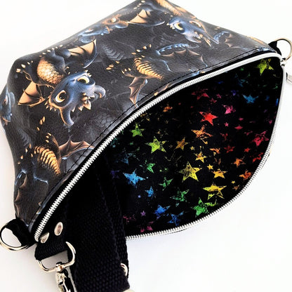 Bodybag Damen, Crossbody Tasche, Umhängetasche, kleine Schultertasche, Tasche aus Kunstleder, handgemachte Tasche, Alltagstasche, Freizeittasche, kompakte Tasche, Crossbody Bag Damen.