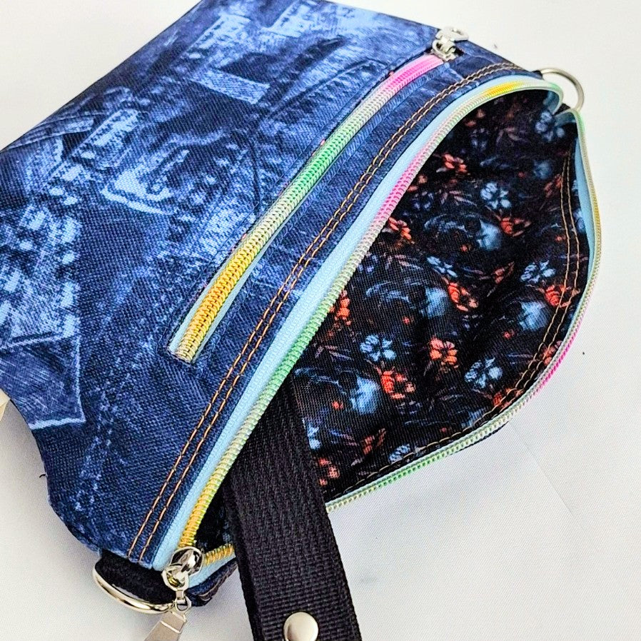 Bodybag Damen, Crossbody Tasche, Umhängetasche, wasserabweisende Tasche, kleine Schultertasche, handgemachte Tasche, Alltagstasche, Freizeittasche, Crossbody Bag Damen, praktische Bodybag.