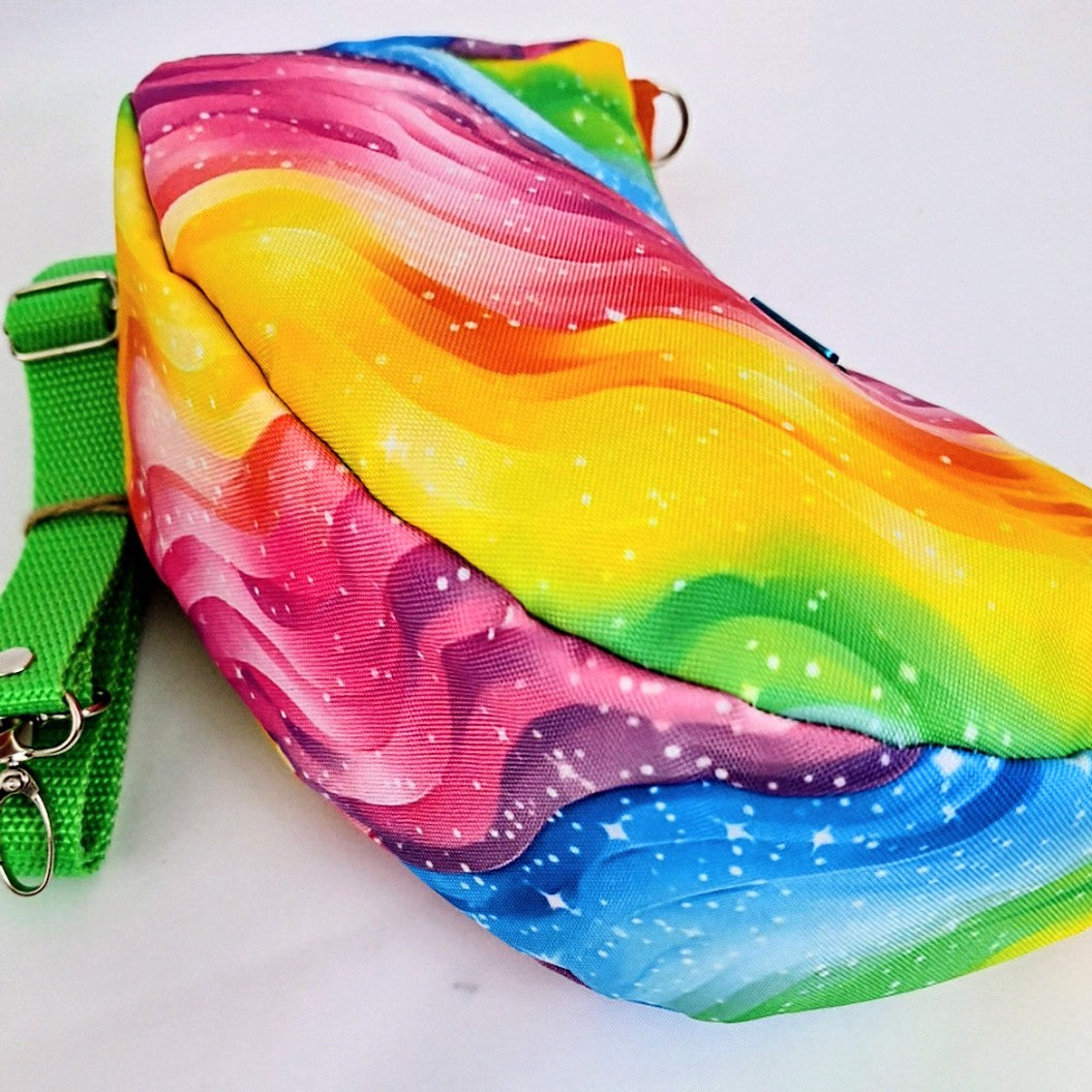 Handgemachte Umhängetasche | Schultertasche mit verstellbarem Gurt