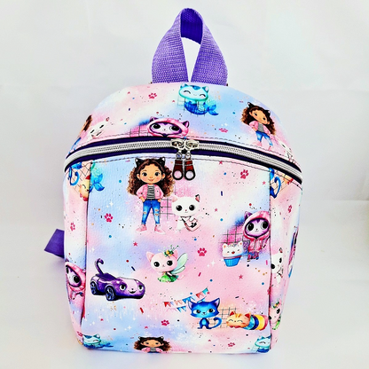 Handmade Kinderrucksack, Kunstleder Rucksack, Kinder Tasche, Kindergarten Tasche
