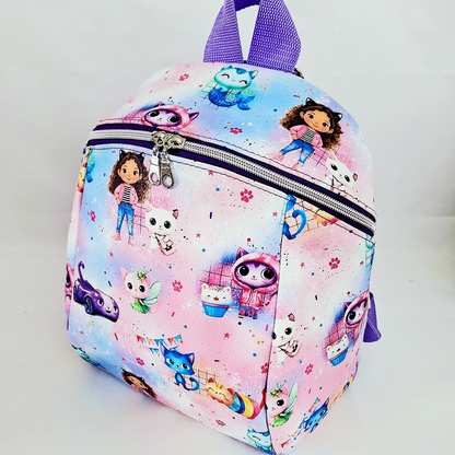 Handmade Kinderrucksack, Kunstleder Rucksack, Kinder Tasche, Kindergarten Tasche