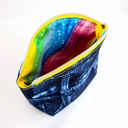 Kosmetiktasche, Kulturtasche, Schminktasche oder Krimskrams-Tasche