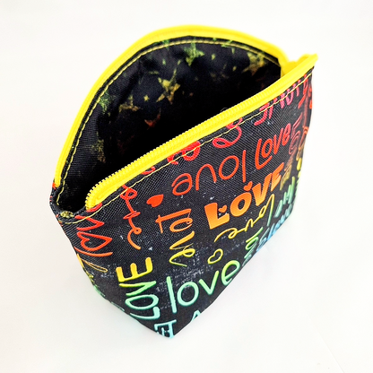 Kosmetiktasche, Kulturtasche, Schminktasche oder Krimskrams-Tasche