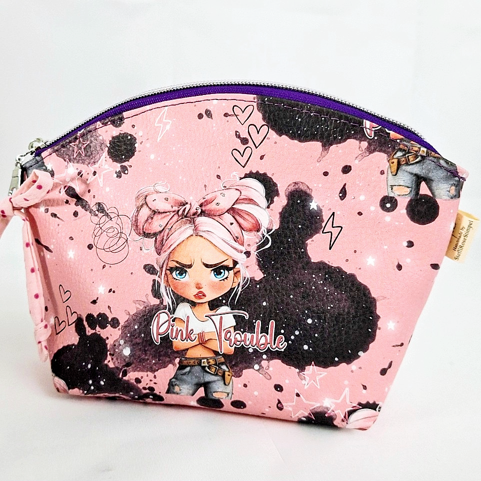 Kosmetiktasche, Kulturtasche, Schminktasche oder Krimskrams-Tasche