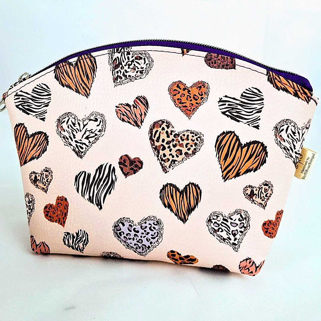 Kosmetiktasche, Kulturtasche, Schminktasche oder Krimskrams-Tasche
