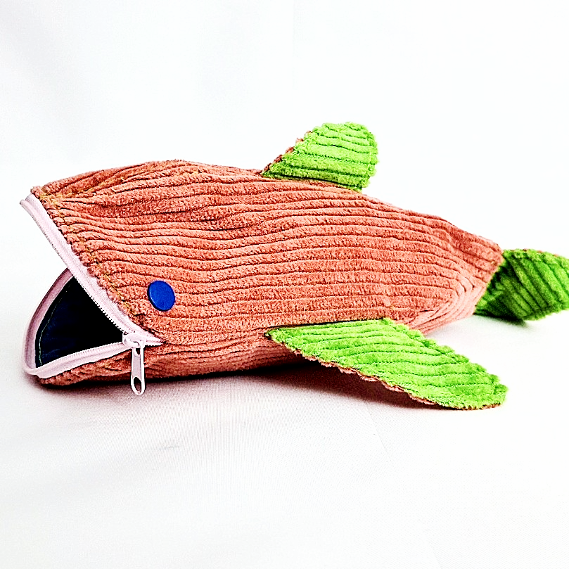 Walhai Stiftetasche, Aufbewahrungstasche, Schlampermäppchen