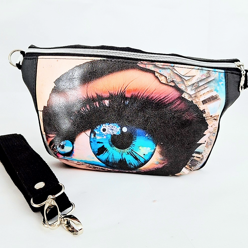 Bodybag Damen, Crossbody Tasche, Umhängetasche, kleine Schultertasche, Tasche aus Kunstleder, handgemachte Tasche, Alltagstasche, Freizeittasche, kompakte Tasche, Crossbody Bag Damen.